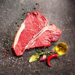 elk t-bone steak