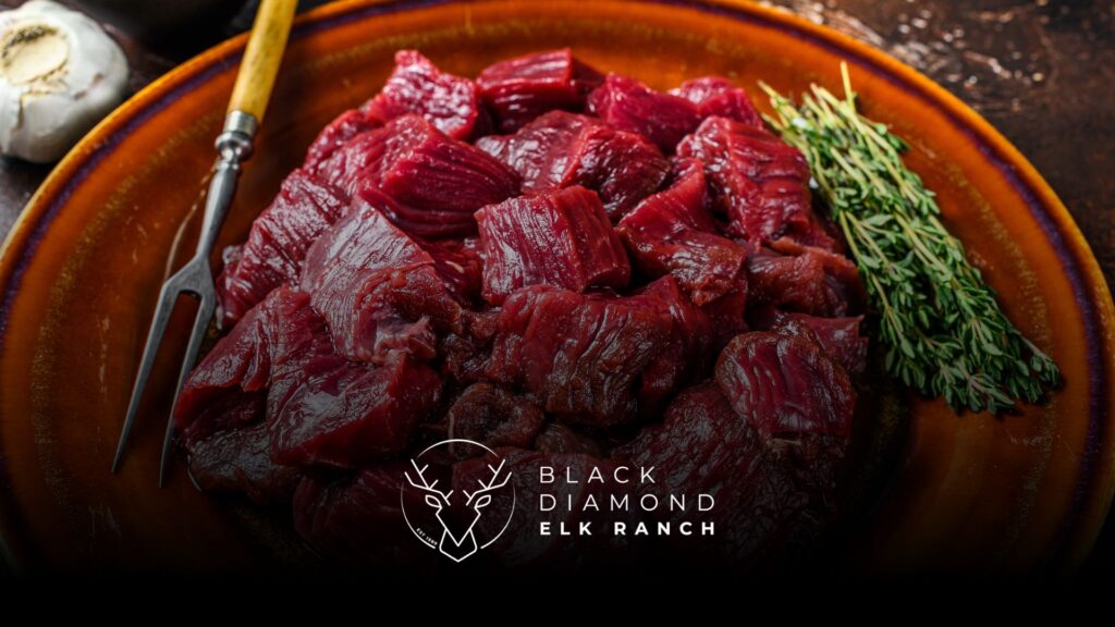 Lean Elk Stew Meat