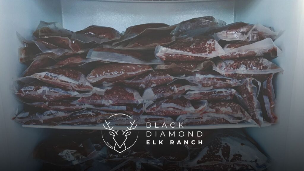how to store elk meat